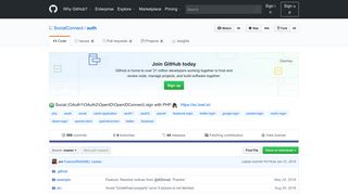 
                            11. GitHub - SocialConnect/auth: Social (OAuth1\OAuth2\OpenID ...