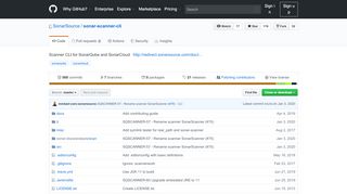 
                            4. GitHub - SonarSource/sonar-scanner-cli: SonarQube Scanner