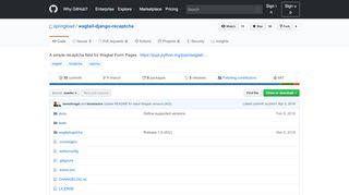 
                            6. GitHub - springload/wagtail-django-recaptcha: A simple recaptcha ...