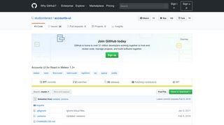 
                            5. GitHub - studiointeract/accounts-ui: Accounts UI for React in Meteor 1.3+