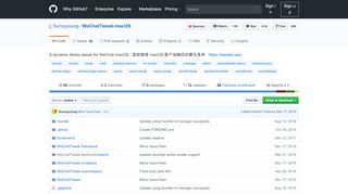 
                            10. GitHub - Sunnyyoung/WeChatTweak-macOS: A dynamic library tweak ...