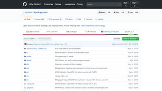 
                            6. GitHub - symless/synergy-core: Open source core of Synergy, the ...