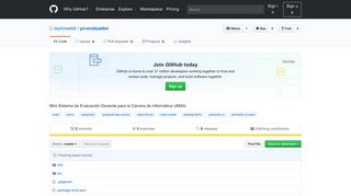 
                            9. GitHub - taylorwebk/yo-evaluador: Mini Sistema de Evaluación ...