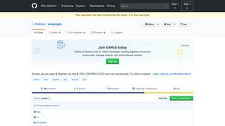 
                            9. GitHub - the94air/simplogin: Simple secure login & register via php ...