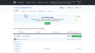 
                            8. GitHub - thedevdojo/php-login-script: This is a simple PHP login ...