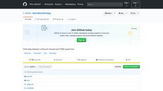 
                            11. GitHub - trini0n/tera-discord-relay: Chat relay between a Discord ...