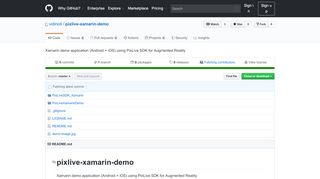 
                            9. GitHub - vidinoti/pixlive-xamarin-demo: Xamarin demo application ...