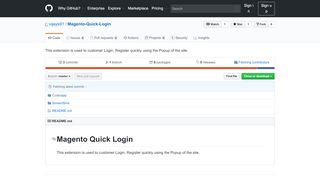 
                            6. GitHub - vijays91/Magento-Quick-Login: This extension is used to ...