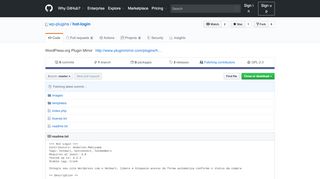
                            3. GitHub - wp-plugins/hot-login: WordPress.org Plugin Mirror