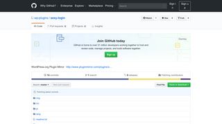 
                            2. GitHub - wp-plugins/sexy-login: WordPress.org Plugin Mirror