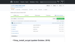 
                            2. GitHub - xavatar/yiimp_install_scrypt: Install script for yiimp on Ubuntu ...