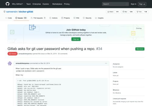 
                            7. Gitlab asks for git user password when pushing a repo. · Issue #34 ...