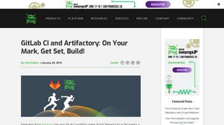 
                            5. GitLab CI and Artifactory: On Your Mark, Get Set, Build! | JFrog