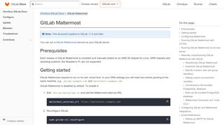 
                            1. GitLab Mattermost | GitLab