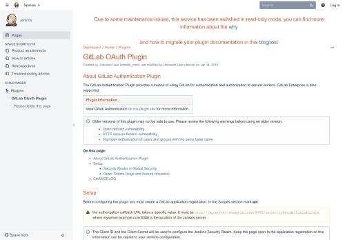 
                            5. GitLab OAuth Plugin - Jenkins - Jenkins Wiki