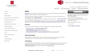 
                            13. Gitlab | Zentrum für Datenverarbeitung - ZDV Uni Mainz