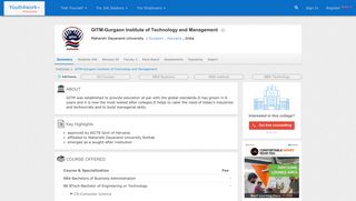 
                            7. GITM - Gurgaon Institute of Technology and Management - Reviews ...