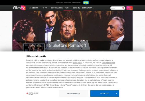 
                            11. Giulietta e Romanoff (1961) | FilmTV.it