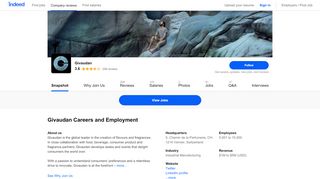 
                            4. Givaudan Careers and Employment | Indeed.com