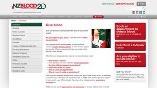 
                            7. Give blood | New Zealand Blood Service