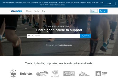 
                            2. GivenGain: Global online fundraising for charities