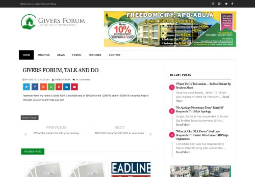
                            9. GIVERS FORUM, TALK AND DO | GIVERS FORUM