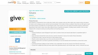 
                            10. Givex | CabinetM