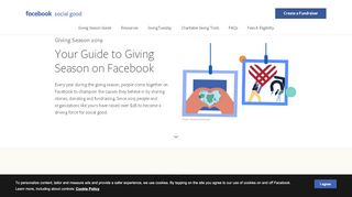 
                            7. Giving Tuesday – Charitable Giving on Facebook