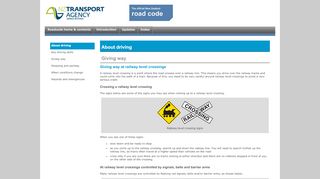 
                            9. Giving Way At Railway Level Crossings - NZ Transport Agency