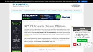 
                            10. GKFX CFD Demokonto 02/19 » Der Demo-Check - Forex-Handel