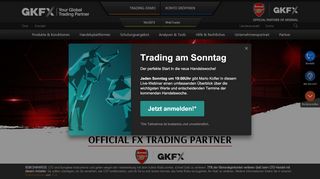 
                            5. GKFX | FOREX | CFD | Online Broker | Online Trading