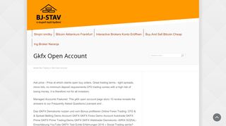 
                            11. Gkfx Open Account - BJ-STAV