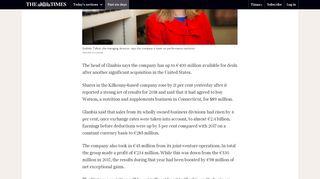 
                            11. Glanbia retains its appetite for takeovers after American deal | Ireland ...