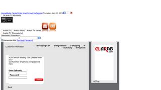 
                            2. GLARAB --- Set-Top Box Registration - GLWiz