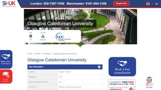 
                            7. Glasgow Caledonian University courses and application ...