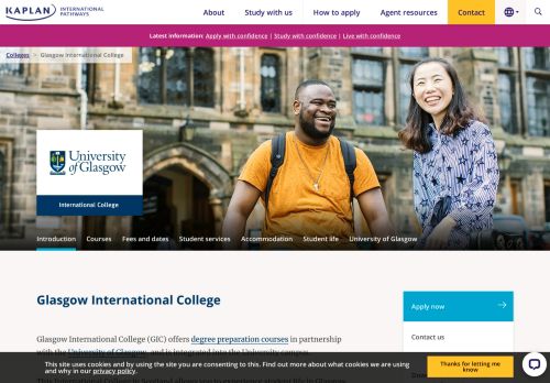 
                            3. Glasgow International College (GIC) | Kaplan Pathways