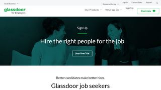 
                            3. Glassdoor for Employers - Sign up for your free account today