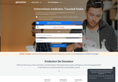 
                            3. Glassdoor Jobsuche | Finden Sie Ihren Traumjob