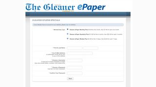 
                            6. Gleaner ePaper Holiday Subscription Special - Jamaica Gleaner ePaper
