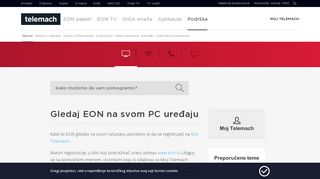 
                            3. Gledaj EON na svom PC uređaju | Telemach BIH PROD