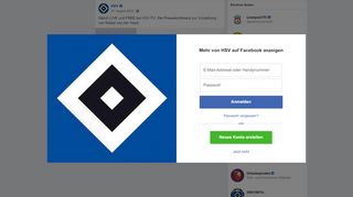 
                            8. Gleich LIVE und FREE bei HSV-TV: Die Pressekonferenz... - Facebook