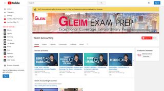 
                            9. Gleim Accounting - YouTube