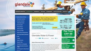 
                            11. Glendale Water & Power | City of Glendale, CA