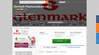 
                            9. Glenmark Pharmaceuticals Ltd, Kodambakkam - Pharmaceutical ...