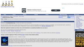 
                            12. glftpd directory rights - LinuxQuestions