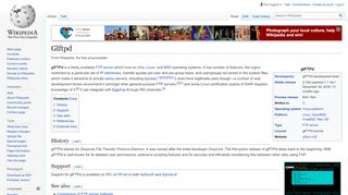 
                            10. Glftpd - Wikipedia