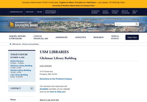 
                            11. Glickman Library | USM Libraries | University of Southern ...