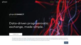
                            2. Glispa Connect | Data-driven programmatic exchange