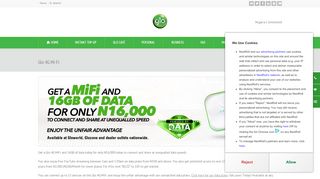 
                            2. Glo 4G Mi-Fi | Glo Nigeria | Unlimited