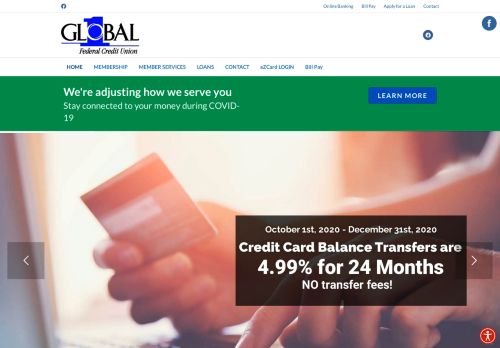 
                            13. Global 1 Federal Credit Union – Not for profit, but for service